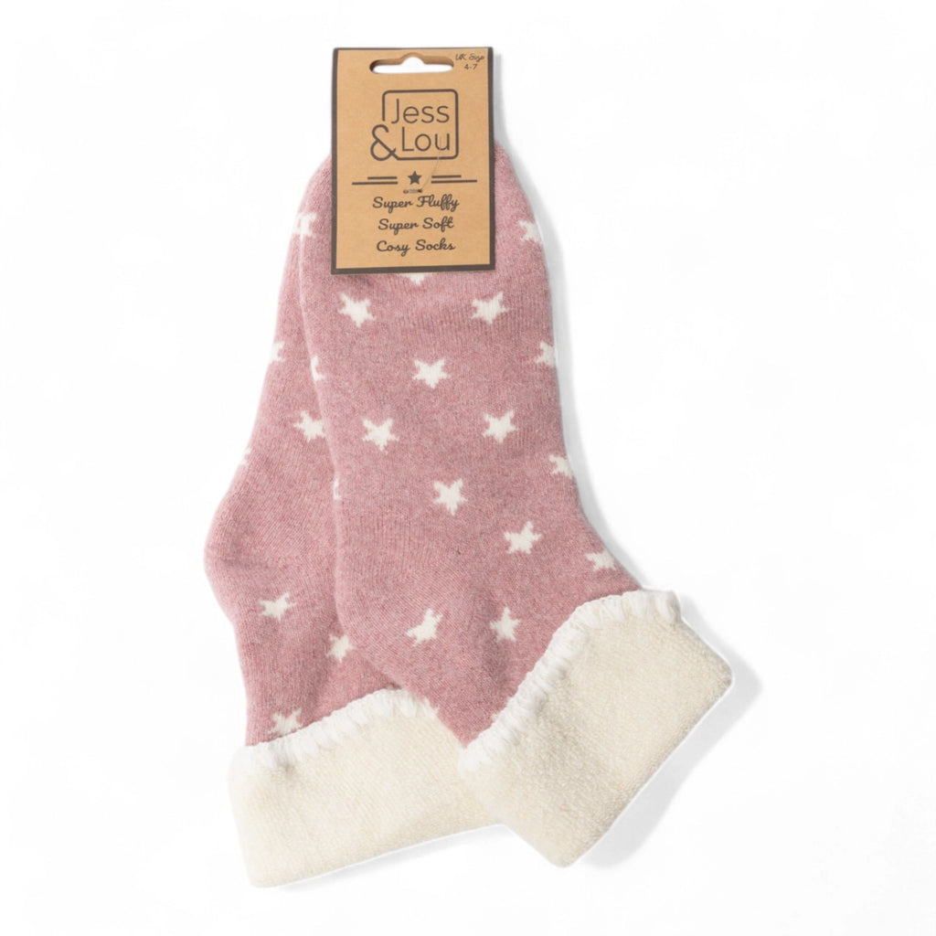 Cosy Cuff Star Socks