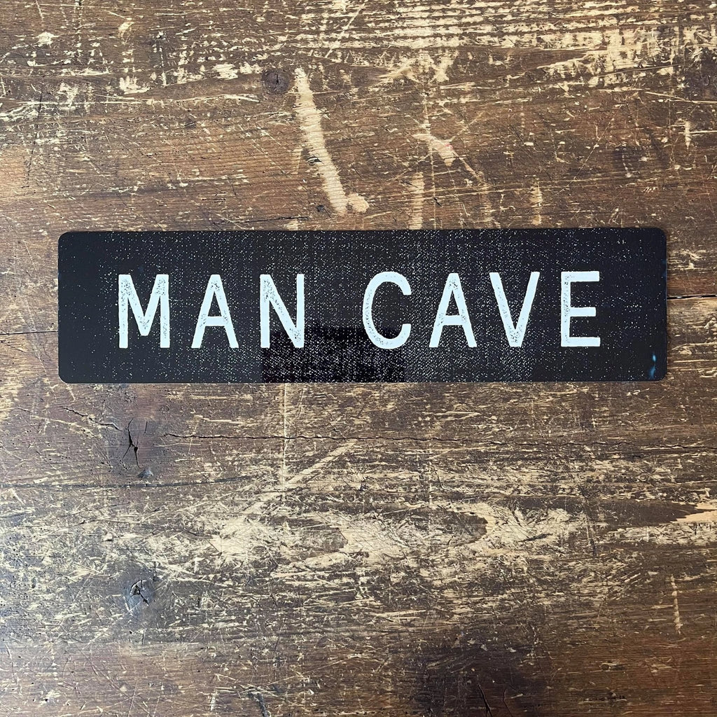 Man Cave Metal Wall Sign