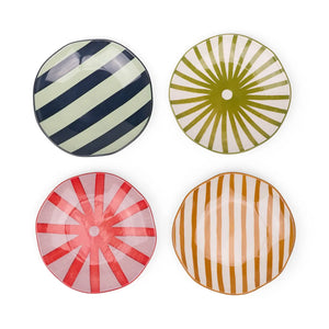 Set Of 4 Appetizer Plates
