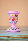 Hand Painted Kashmiri Candlestick