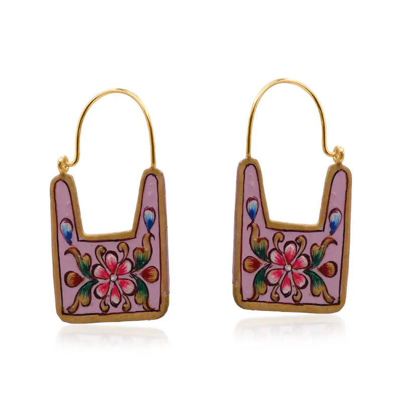 Big Metal Vasanti Earrings