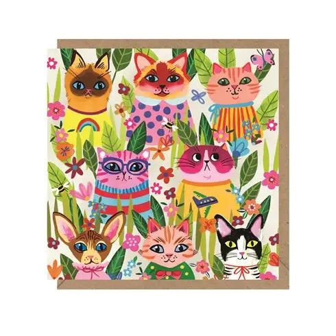 Earlybird Designs Cats Card