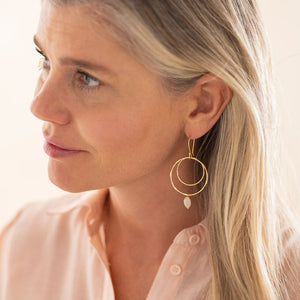 Enjoyable Gold Plated Earrings