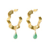 Ambitious Gold Plated Earrings