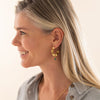 Ambitious Gold Plated Earrings