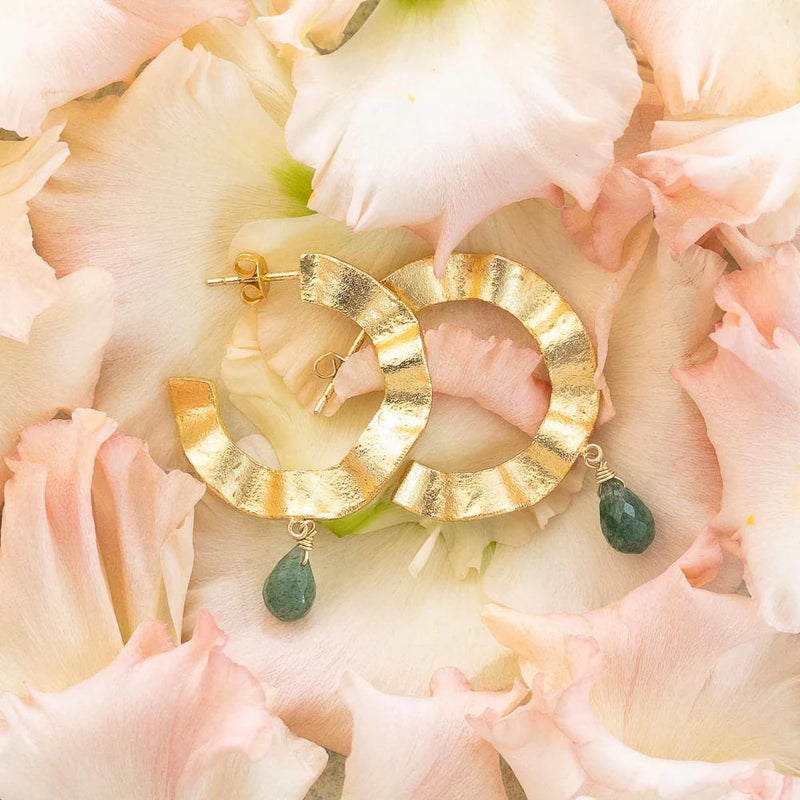 Ambitious Gold Plated Earrings