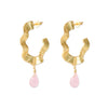 Ambitious Gold Plated Earrings