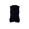 Black Colour Chicago Waistcoat