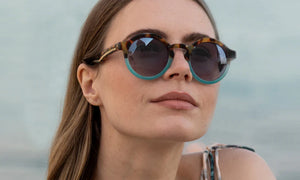 Charly Therapy Belmont Turquoise Sunglasses