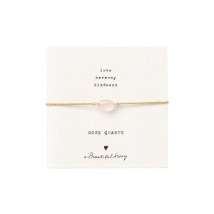 Rose Quartz Gemstone Bracelet