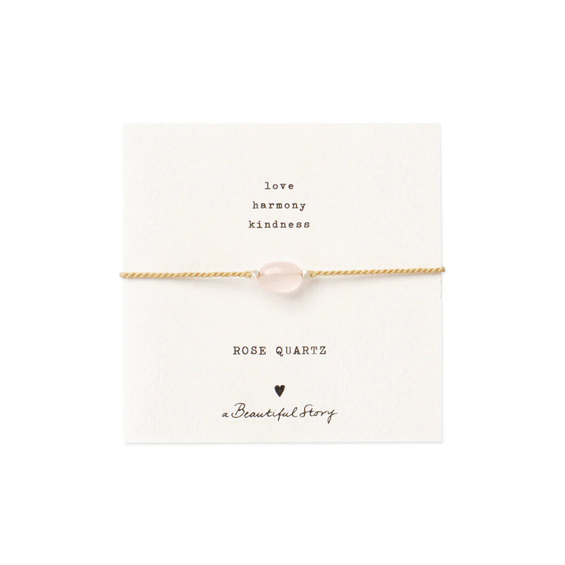 Rose Quartz Gemstone Bracelet