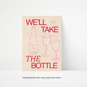 Proper Good Wine Print