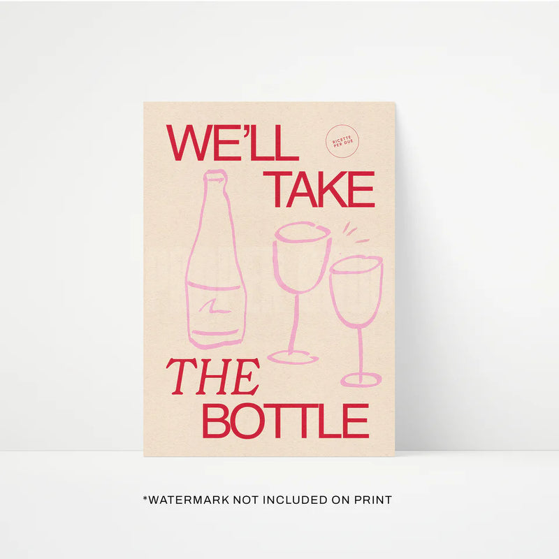 Proper Good Wine Print