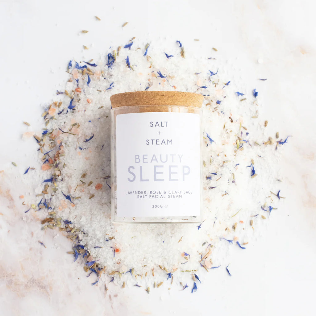 Salt + Steam Beauty Sleep Lavender & Rose Facial Steam