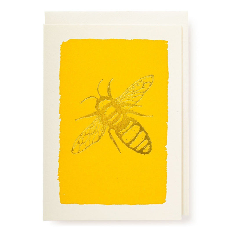 Archivist Gold Bee Card