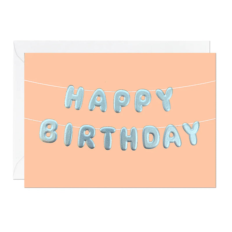 Ricicle Happy Birthday Balloon Card