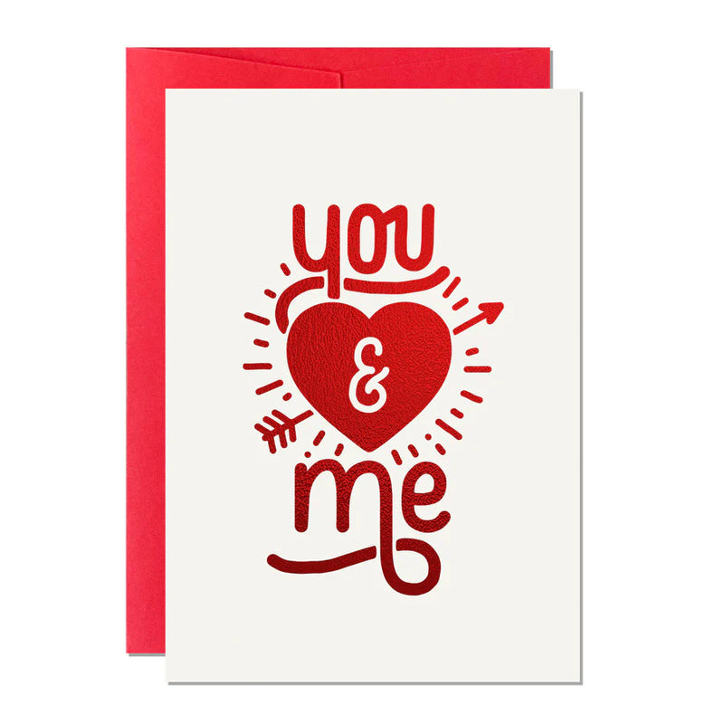 Ricicle You & Me Valentine's Card