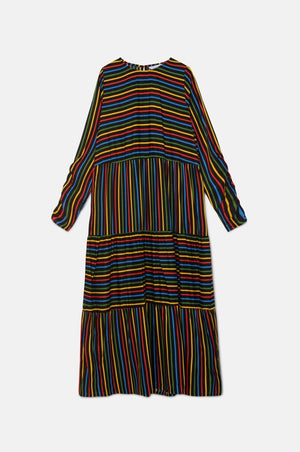 Compania Fantastica Stripe Maxi Dress