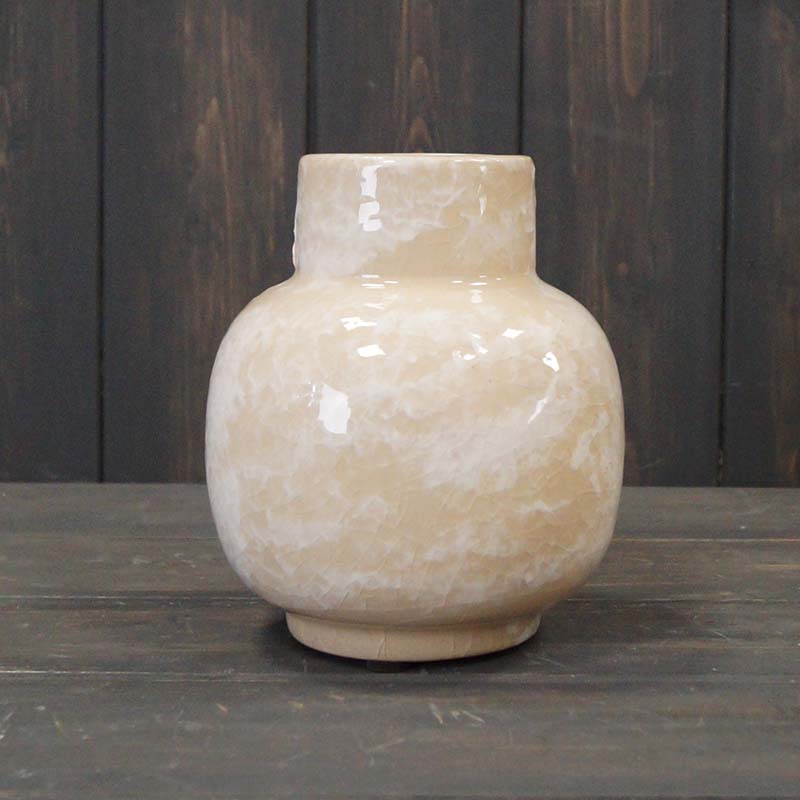 Marbled Ceramic Vase