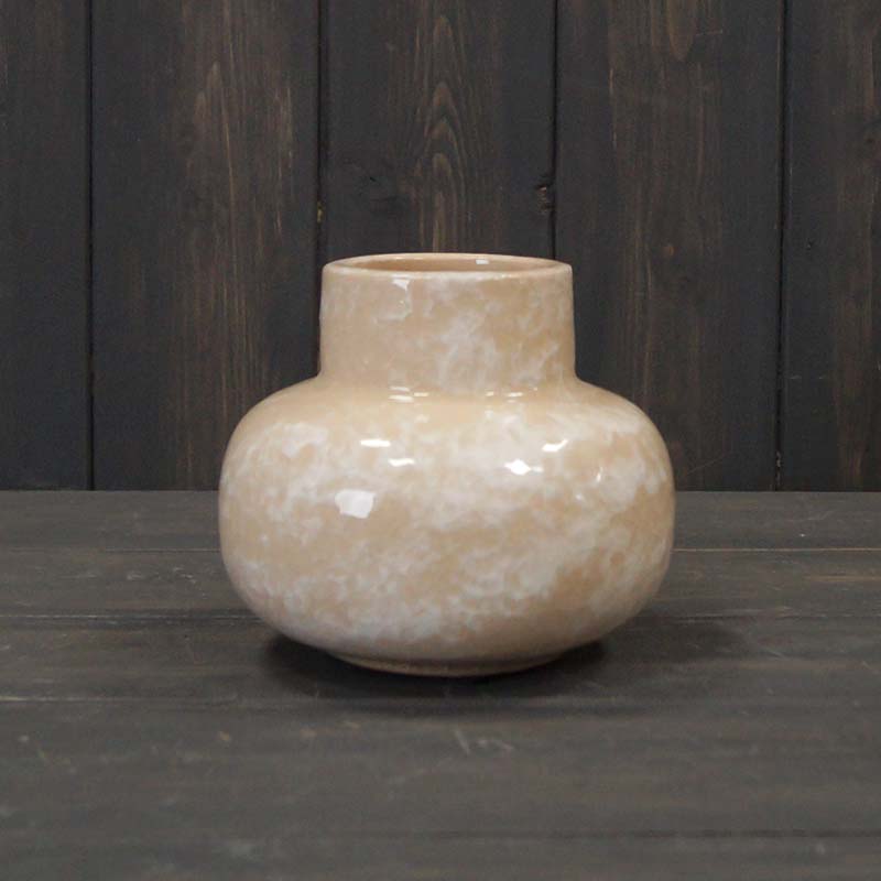 Marbled Ceramic Vase