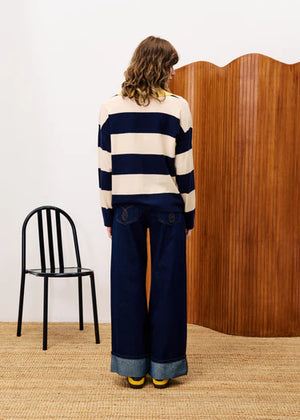 FRNCH Suki Wide-Leg Jeans