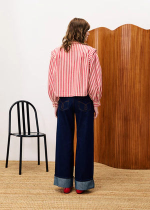 FRNCH Choupette Striped Blouse
