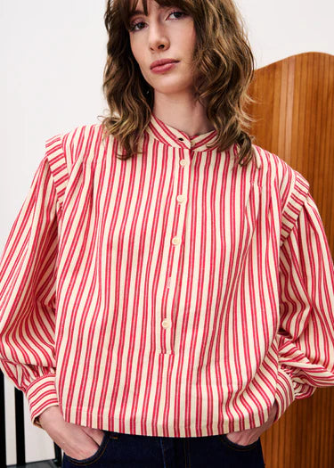 FRNCH Choupette Striped Blouse