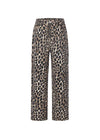 FRNCH Leopard Print Bobtail Jeans
