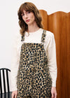 FRNCH Moringa Leopard Dungarees