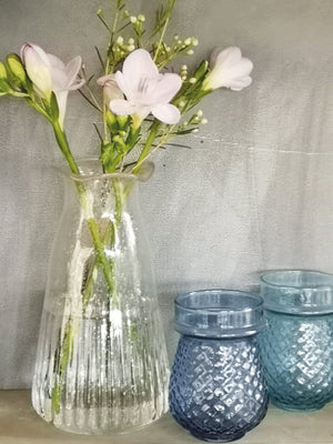 Terrace & Garden Ribbed Vase