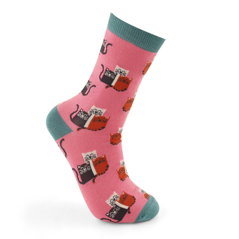 Miss Sparrow Cat Club Socks