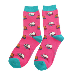 Miss Sparrow Cat Nap Socks