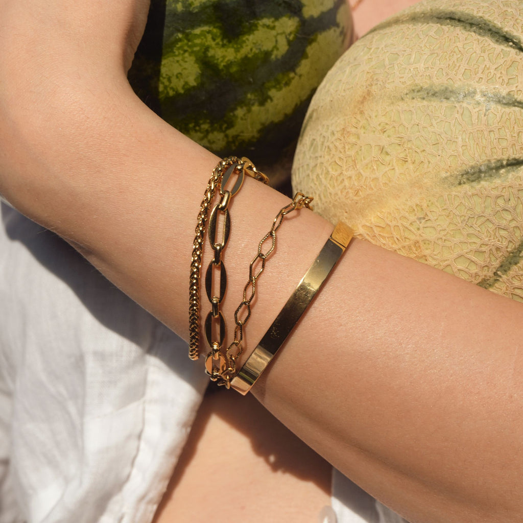 Weathered Penny Cuff Bracelet