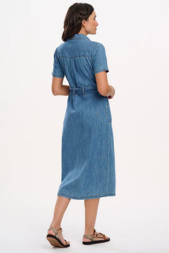 Sugarhill Brighton Cloretta Midi Shirt Dress