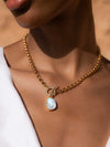 Formation Deity Moonstone Necklace