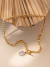 Formation Deity Moonstone Necklace