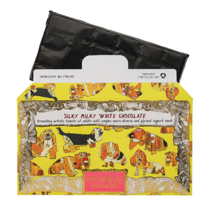 Arthouse 'Happy Hounds' Silky Milky White Chocolate with Madagascan Vanilla