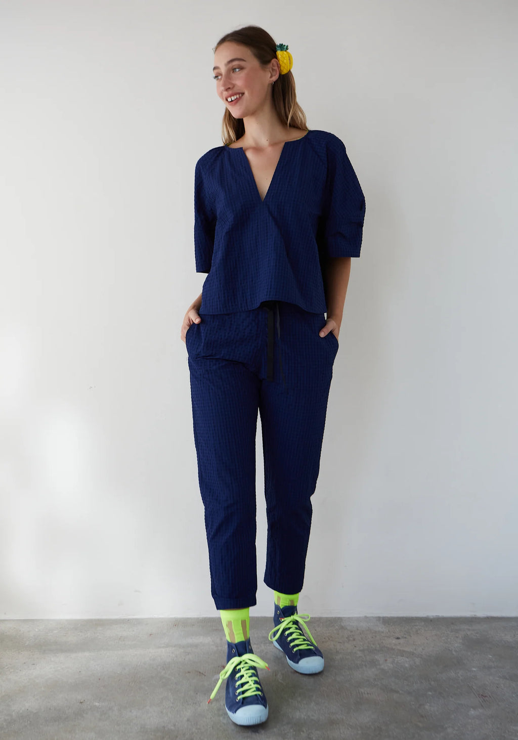 Dr Bloom Royce Vichy Trousers