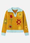Dr Bloom Ochre Daisy Knit