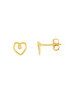 Estella Bartlett Doodle Heart Studs