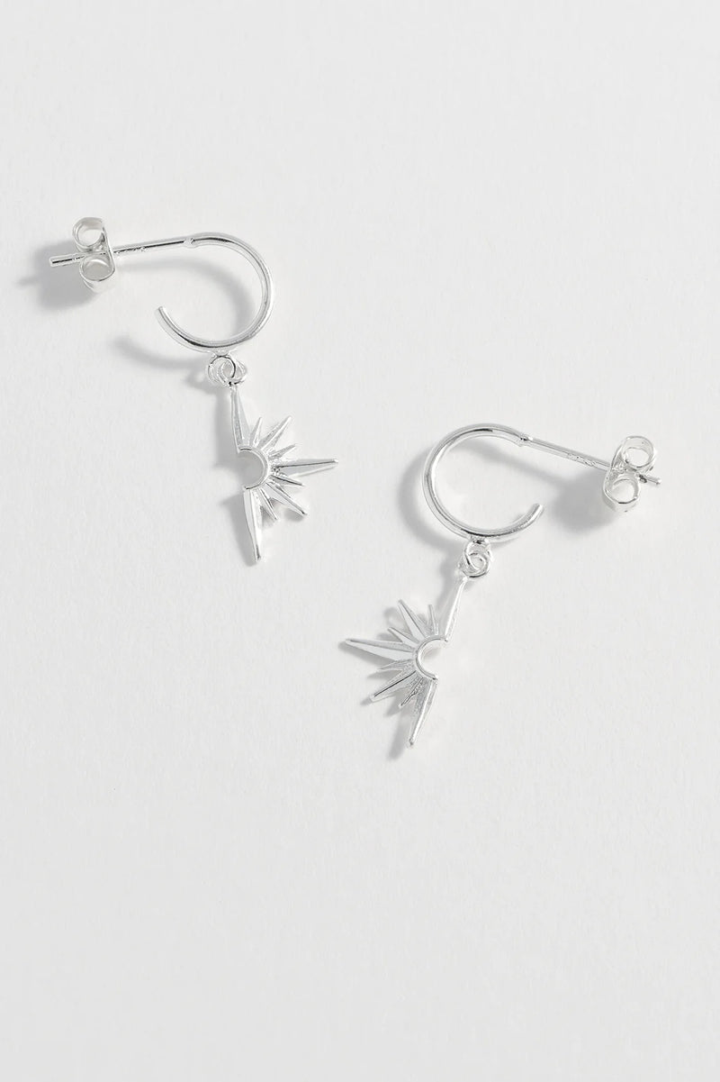 Estella Bartlett Half Star Drop Earrings