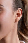 Estella Bartlett Doodle Heart Stud Earrings