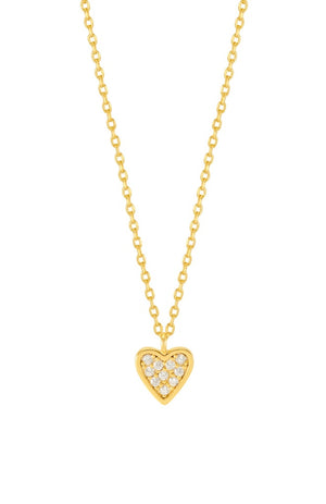 Estelle Bartlett Mini Heart Necklace