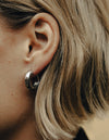 Medium Lever-Back Bold Hoop Earrings