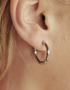 Silver Hoop Earrings