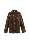 FRNCH Lais Leopard Print Jacket