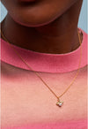 Estella Bartlett Pearl Bee Pendant Necklace