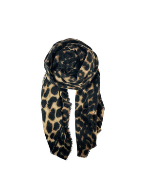 Black Colour Flavia Scarf