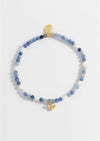 Estella Bartlett Gemstone Pearl Bee Bracelet