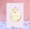 Hedgehog Pompom Birthday Card